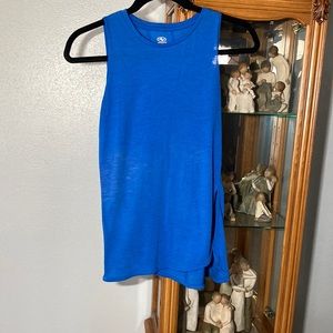 Athletic Works size small (4-6) blue tank